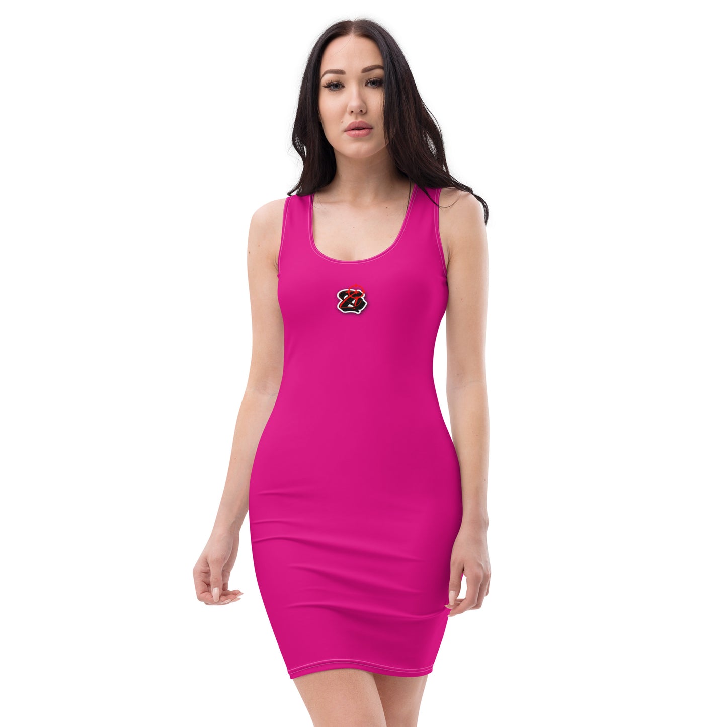 Vestido tubinho Zona De Impacto - Rosa Pink