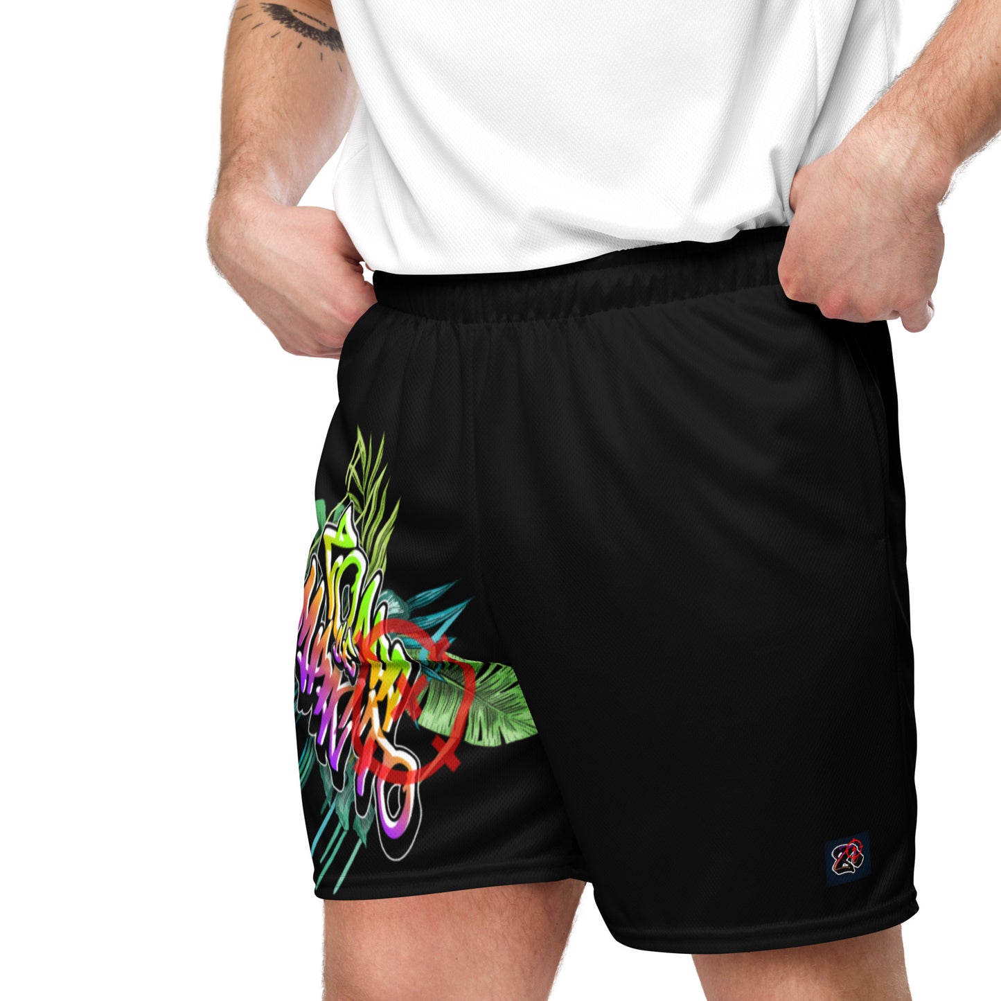 Shorts unissex Zona De Impacto Plant - Black