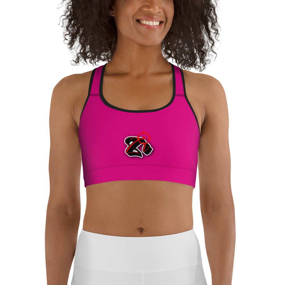 Top Feminino Esportivo Zona De Impacto - Rosa Pink