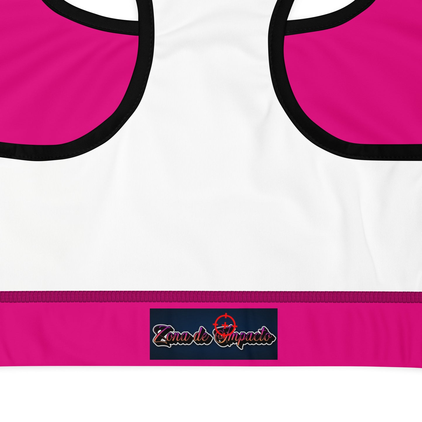 Top Feminino Esportivo Zona De Impacto - Rosa Pink