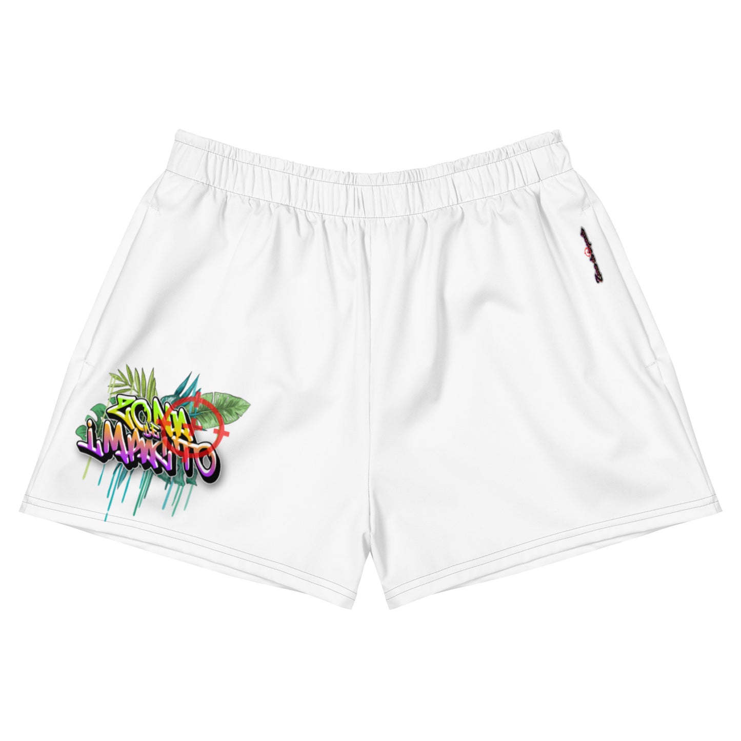 Short  feminino sport Zona De Impacto Plant