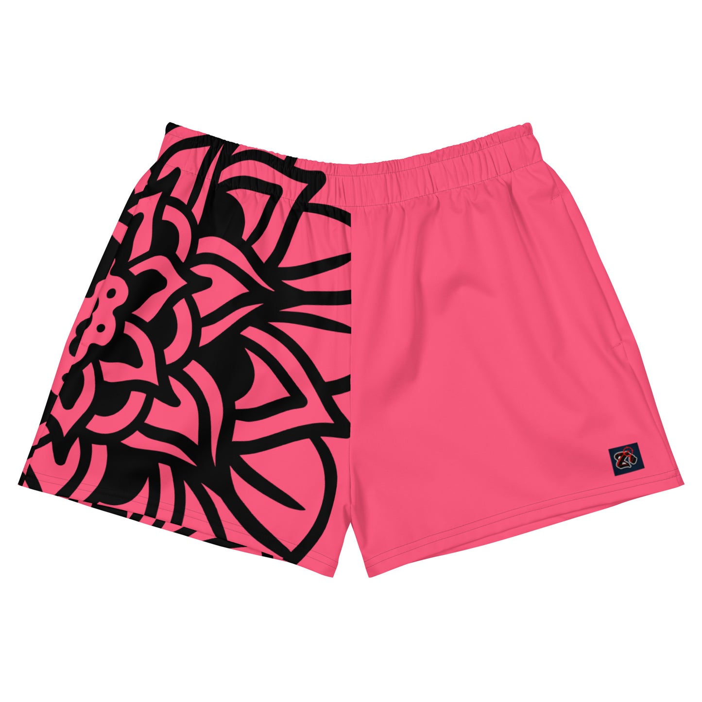 Short esportivo feminino Zona De Impacto - Rosa Pink