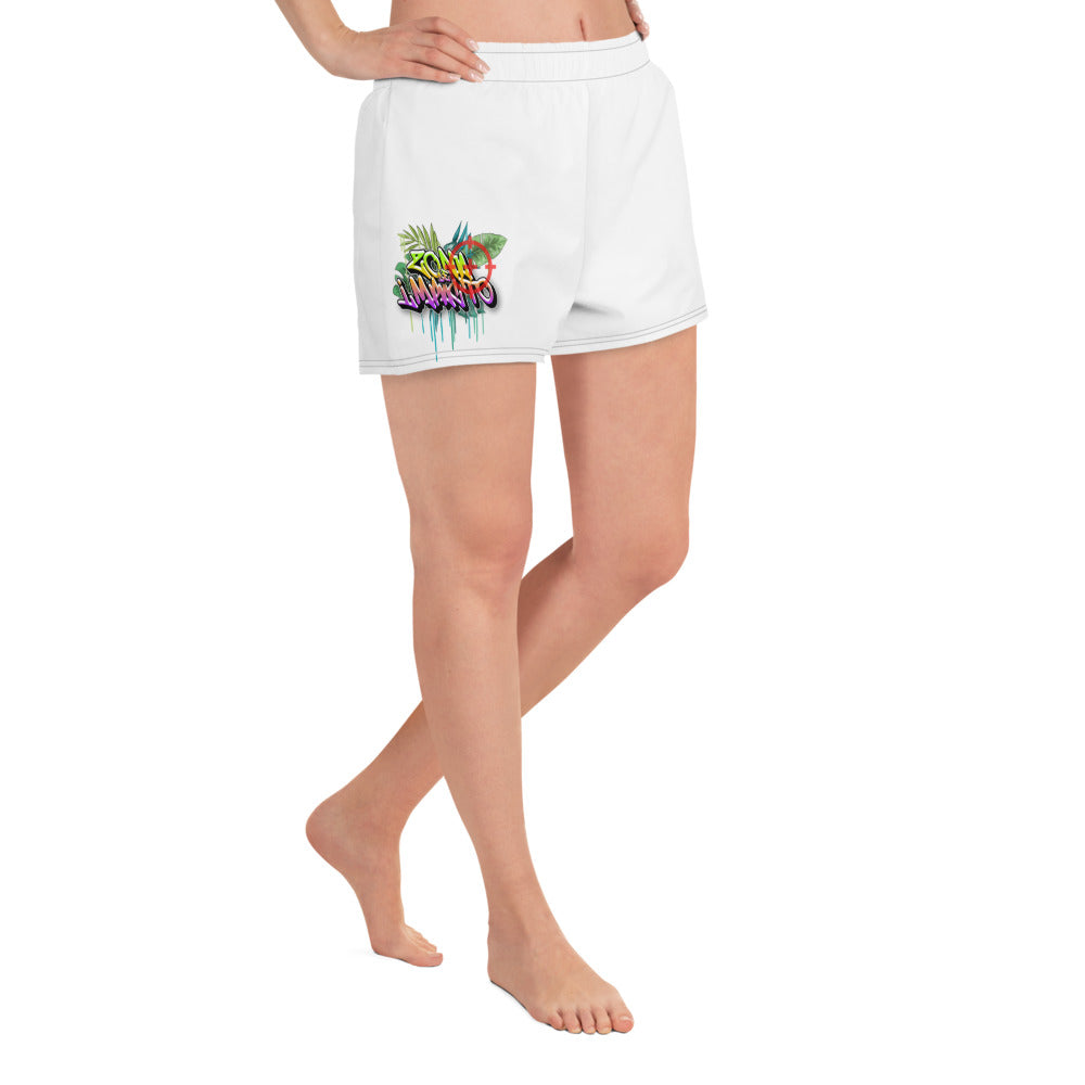 Short  feminino sport Zona De Impacto Plant