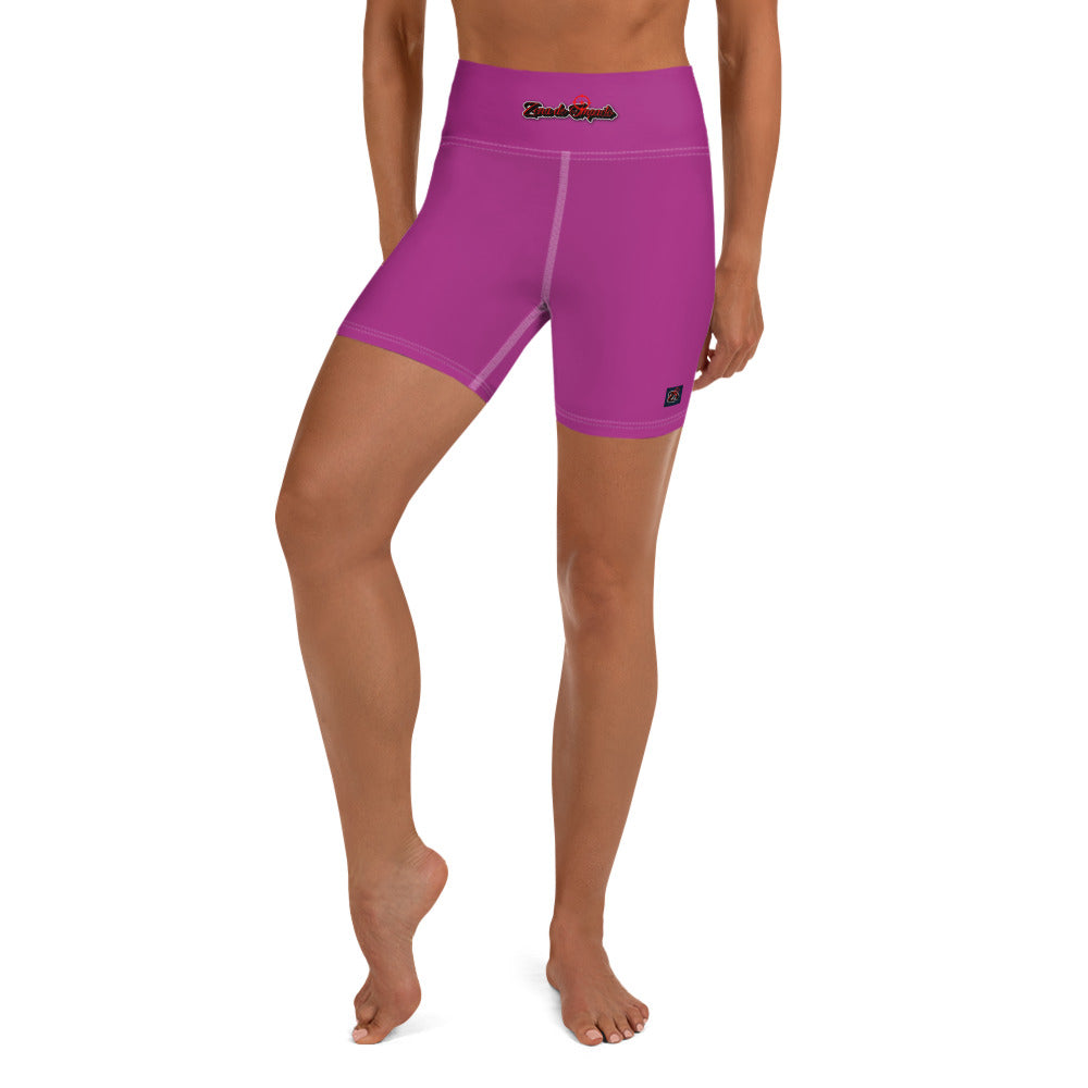 Shorts de Yoga Feminino Zona De Impacto - Lilás