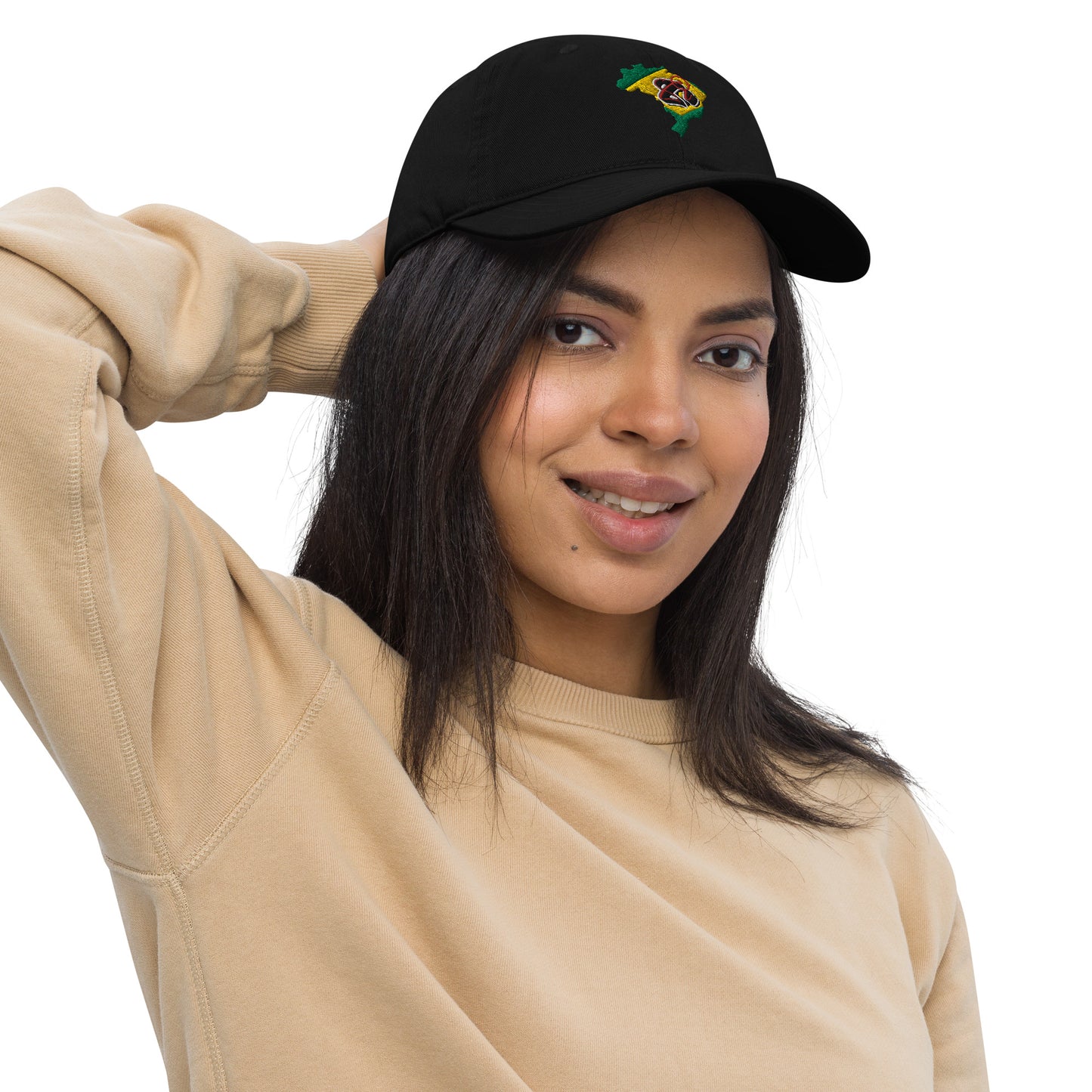 Boné dad hat bordado Zona De Impacto  - Brasil