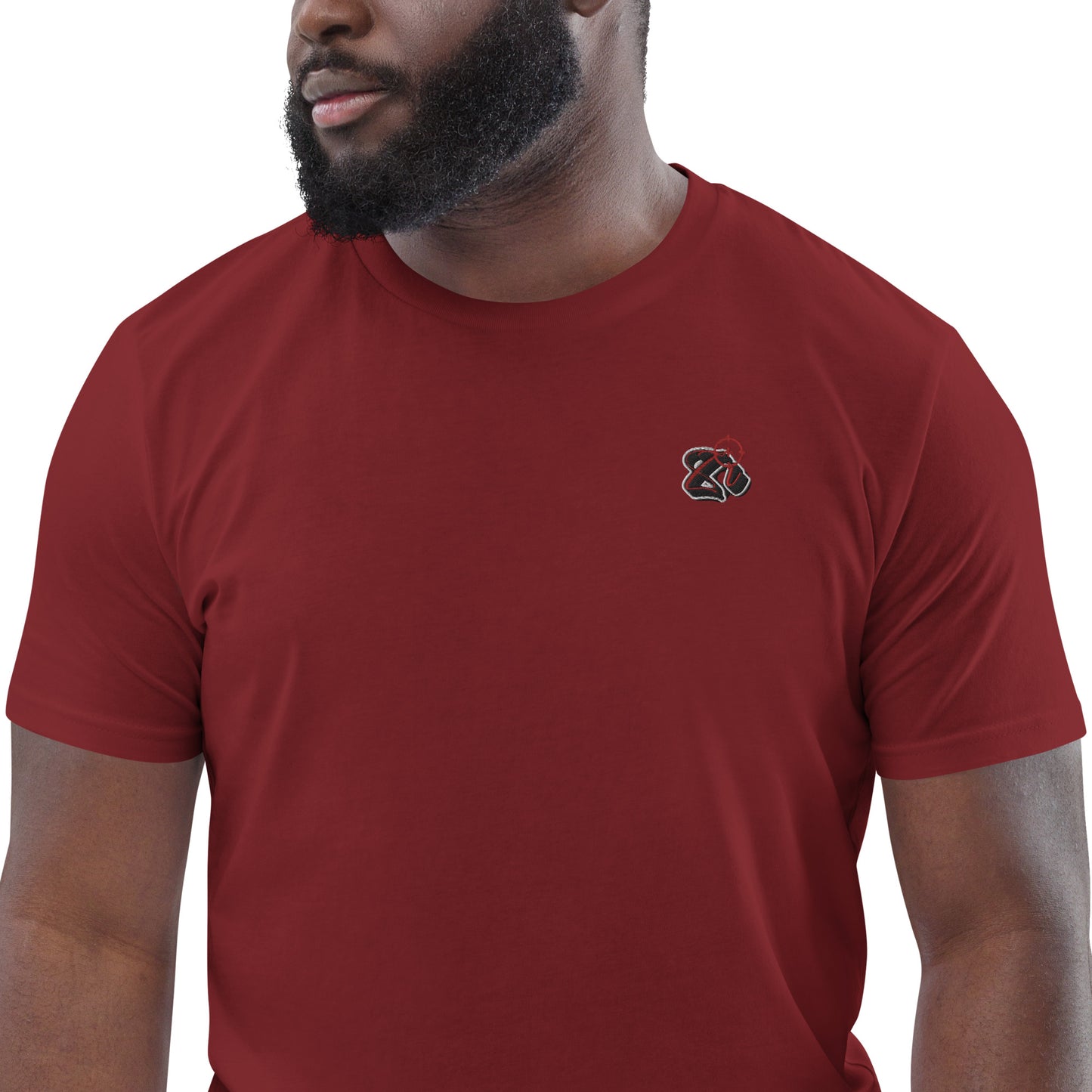 Camiseta masculina de Algodão Orgânico Zona De Impacto - Pro