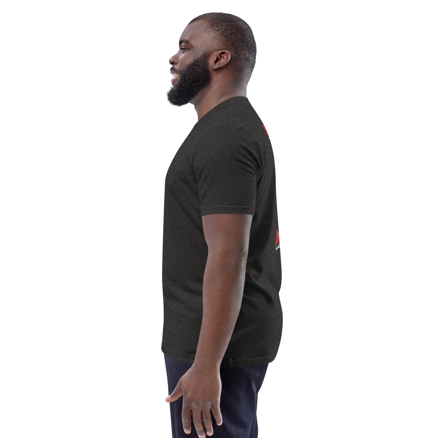 Camiseta masculina de Algodão Orgânico Zona De Impacto - Pro