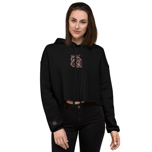 Moletom Cropped feminino com capuz Zona De Impacto